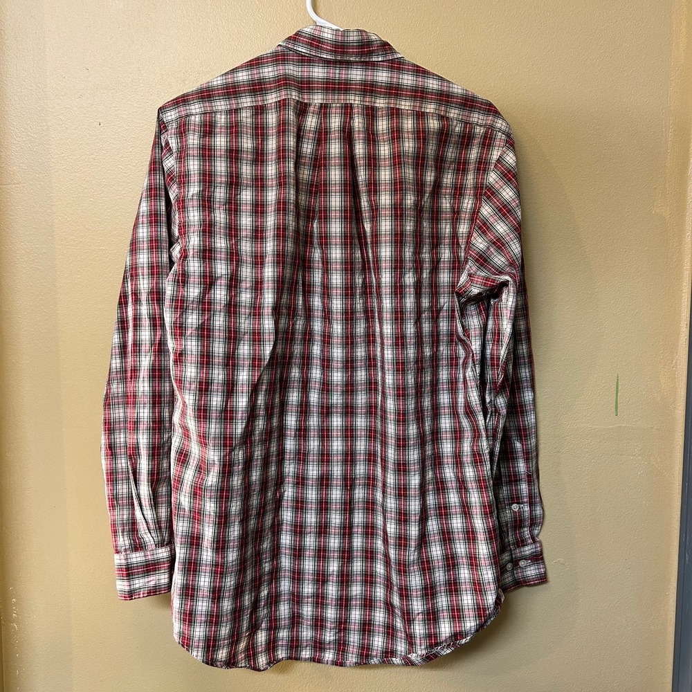 Ralph Lauren Custom Fit Plaid Button Down Shirt Men's 15 1/2 32/33 - Picture 2 of 5
